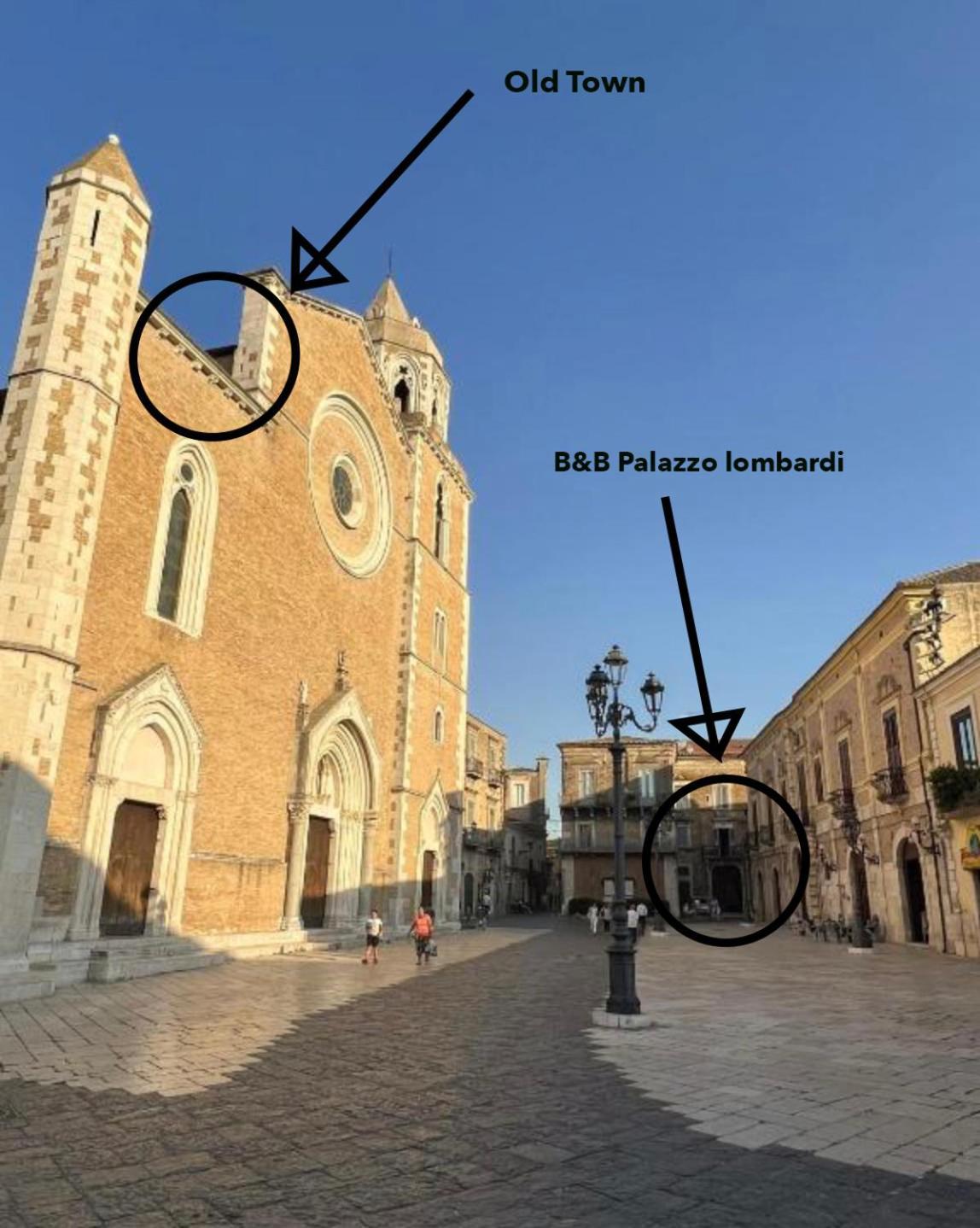 B&B Palazzo Lombardi Lucera Exteriér fotografie
